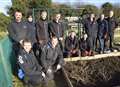 Youngsters delighted by improvements at allotment 