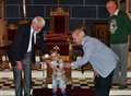 Freemasons help Theo’s cause 