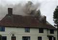 Firefighters rescue trapped dogs from 16th century cottage