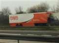 Long delays after driver seriously hurt in M20 lorry crash