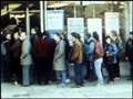 Protest at jobcentre over foreign workers