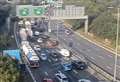 Huge queues on M25 after breakdowns in tunnel