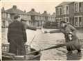 Milk arrives by boat and lorry