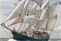 Arrival of tall ship delayed due to sea conditions