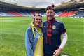 Husband and wife to go their own ways as Scotland take on Ukraine