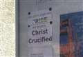 Anger over 'We don't celebrate Pride' church poster 