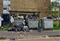 Overflowing bins uncollected for three weeks spark vermin fears 