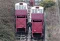 Man spotted climbing seaside lift