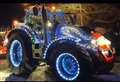 Crowds pack route for Christmas tractor parade