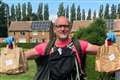 Teacher ‘inundated with support’ as he delivers free school meals on foot