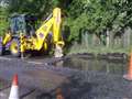 Burst water main closes Wrotha