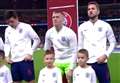 Star struck schoolboy leads out England at Wembley