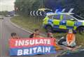 Dozens arrested after M25 chaos sees drivers clash with climate protestors 