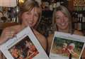 Pub girls grin and bare it for charity calendar