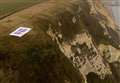 Pro-EU White Cliffs banner unveiled