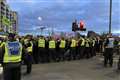 Protesters gather outside Cop26 summit on second day of summit