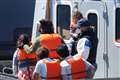 Young children carried ashore as ‘unacceptable’ migrant crossings continue