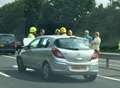 Motorway re-opened after crash