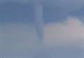 Waterspout seen near coast