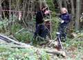 Human bones found in woods near Brands Hatch