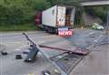 Drink-driving arrest after lorry crash