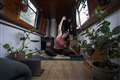 Yoga instructor teaches classes around the world from narrowboat home