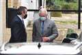 Charles visits Duke of Edinburgh in hospital