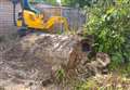 Hidden air raid shelter found in garden