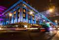 Christmas shopping amid the London lights