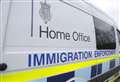 Immigrants hiding in lorry flee scene