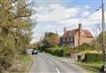 Main road blocked after van and car crash