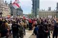 Hundreds join anti-vaccination protest in central London