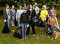 Litter picking for the commi