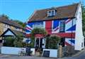 Pub has massive Union Jack painted on its front