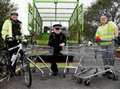 Police defend trolley project