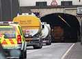 Tunnel reopens after lorry breaks down