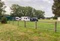 Travellers pitch up in popular play park