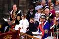 Prince Louis seen yawning and fidgeting during coronation service