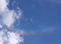 'Upside down rainbow' spotted in Kent