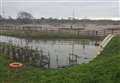 Shopping centre car park closed amid floods