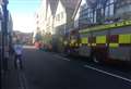 Fire crews tackle High Street fire