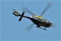 Helicopter helps in search for man