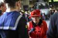 Queen meets crew of Royal Navy flagship before carrier departs for Asia