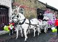 Santa and Panto stars lead Christmas parade