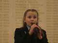 Freya sings Star Spangled Banner at US Embassy