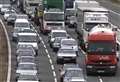 Broken down car causes motorway delays