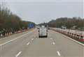 Dashcam appeal after Audi ‘driven dangerously on M20 with no lights’