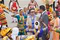 Princess Royal welcomed to Sri Lanka with traditional dance display