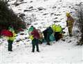 Teenager hurt as sledge hits tree