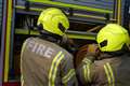 Around 100 firefighters tackle double house blaze in east London